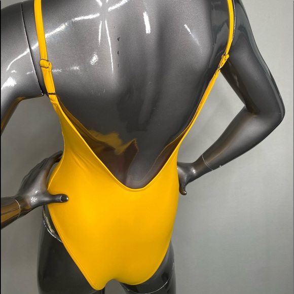 BRIGHT YELLOW SWIMSUIT - Picture 8 of 8